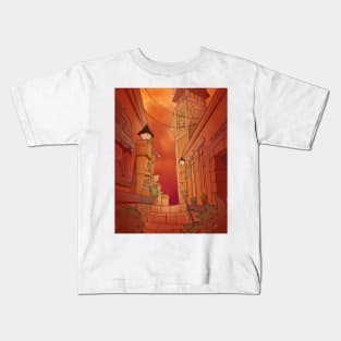 twilight town Kids T-Shirt